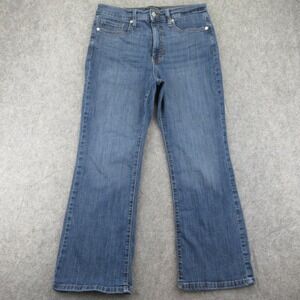 Banana Republic Women's Cropped Bootcut Jeans 29/8 Medium Blue